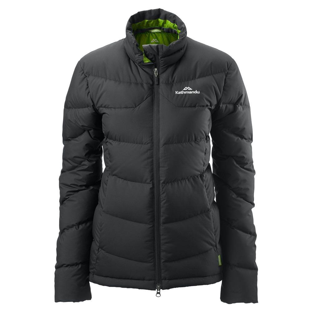 Black puffer jacket kathmandu on sale