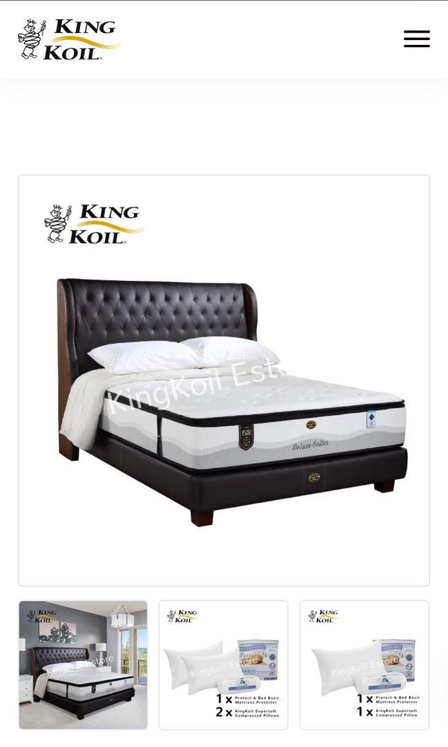 King koil premier deluxe sale