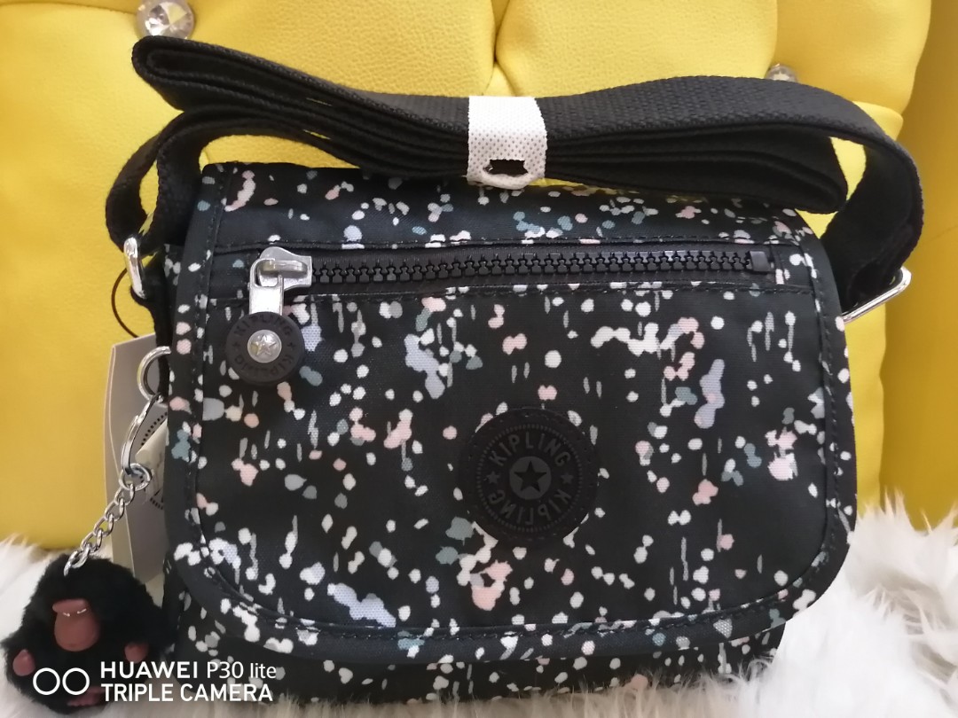kipling sprinkled dots blue