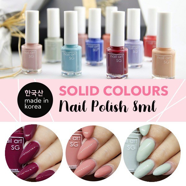 Korean Nail Polish, Beauty & Personal Care, Hands & Nails on Carousell