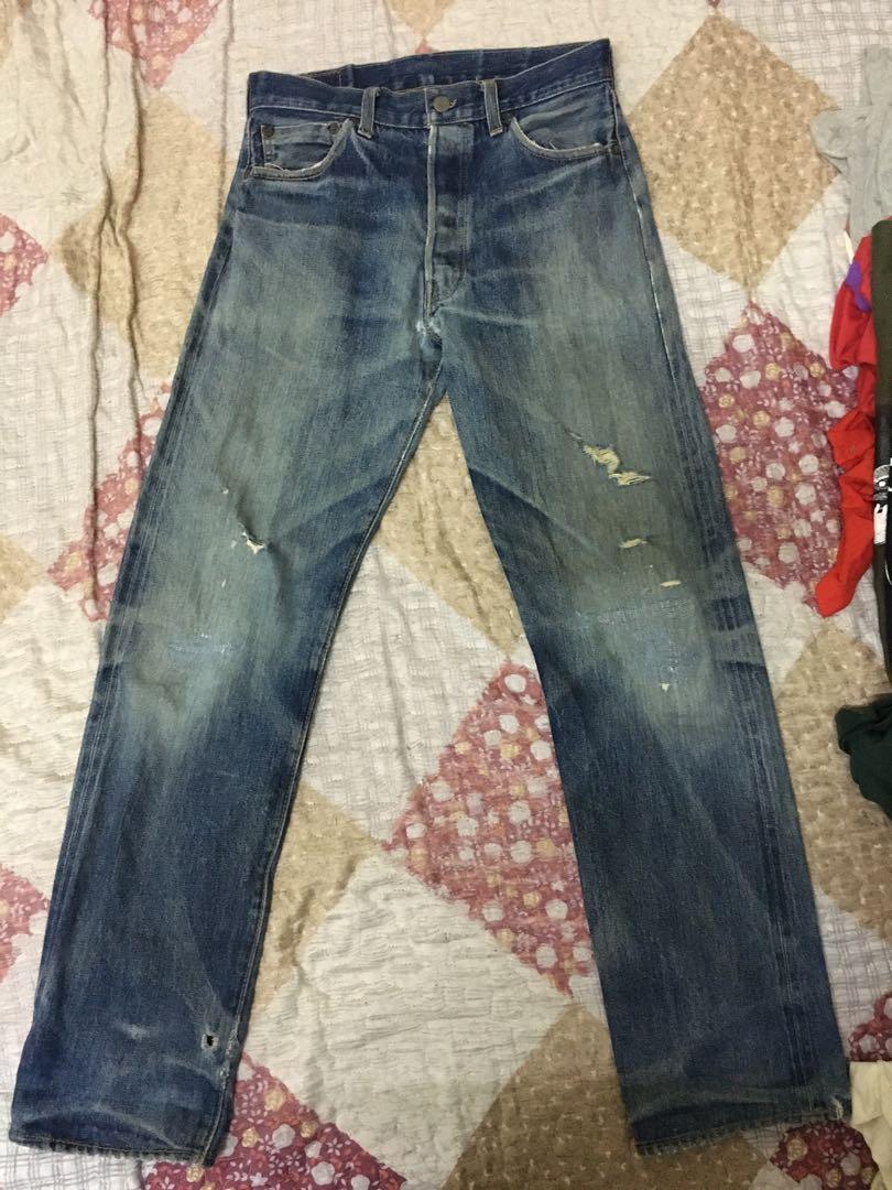 Levis 501 big best sale e button 555