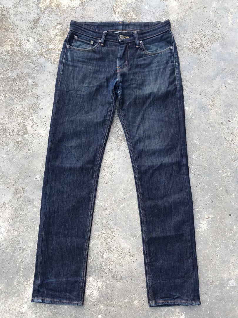 Black clearance indigo levis
