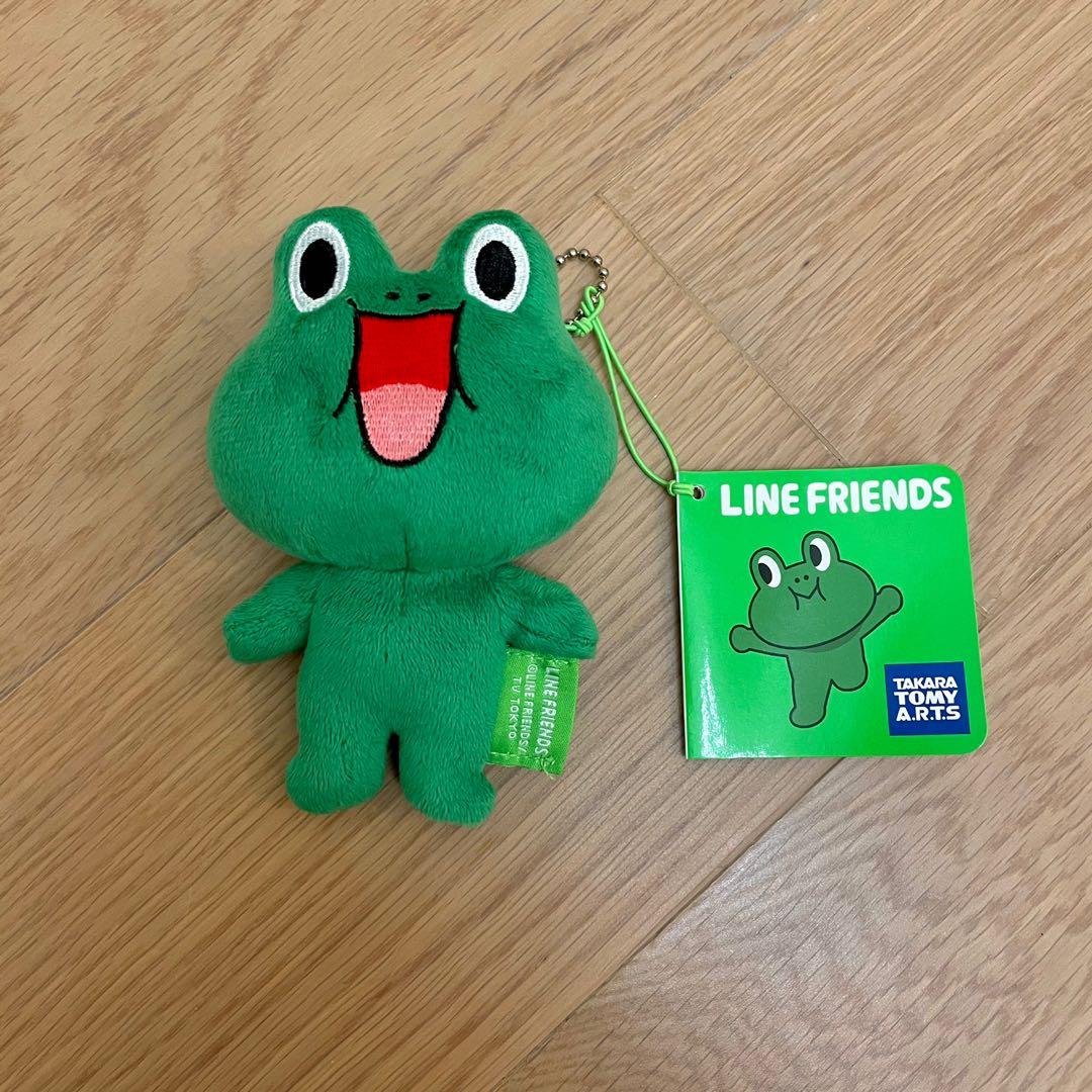 Line Friends 早期出品鍊版青蛙雷納德leonard 12cm 景品公仔掛飾 興趣及遊戲 玩具 遊戲類 Carousell