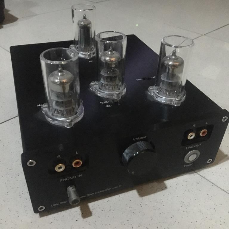 Little Bear Tube Phono RIAA Preamplifier Model T11, Audio, Other Audio Equipment on Carousell