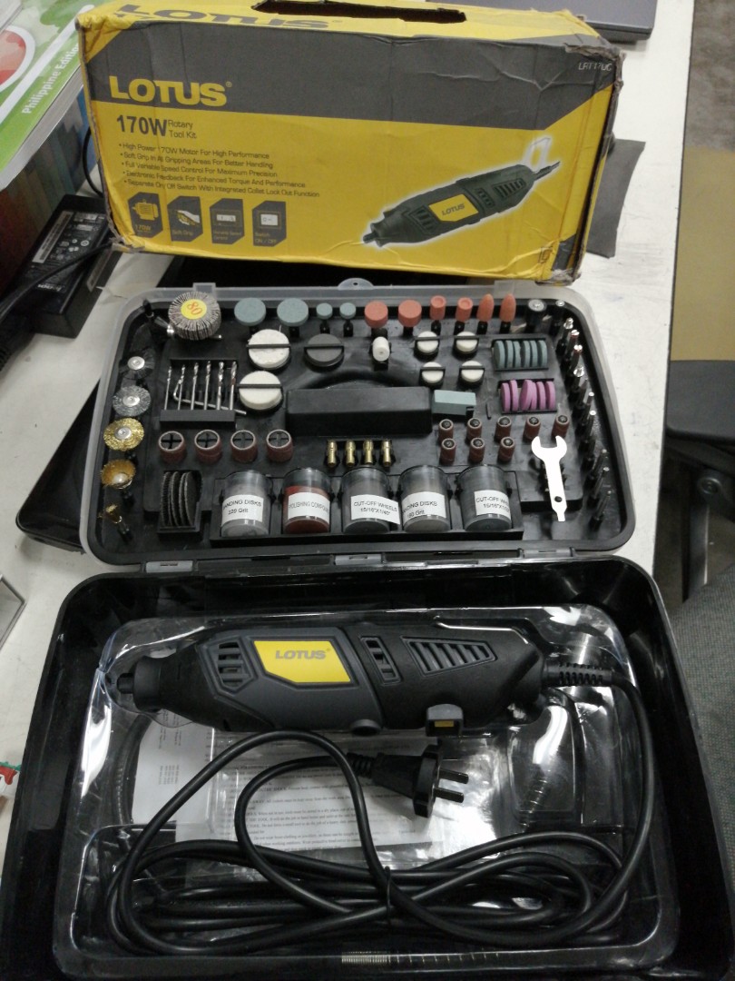 Lotus shop rotary tool