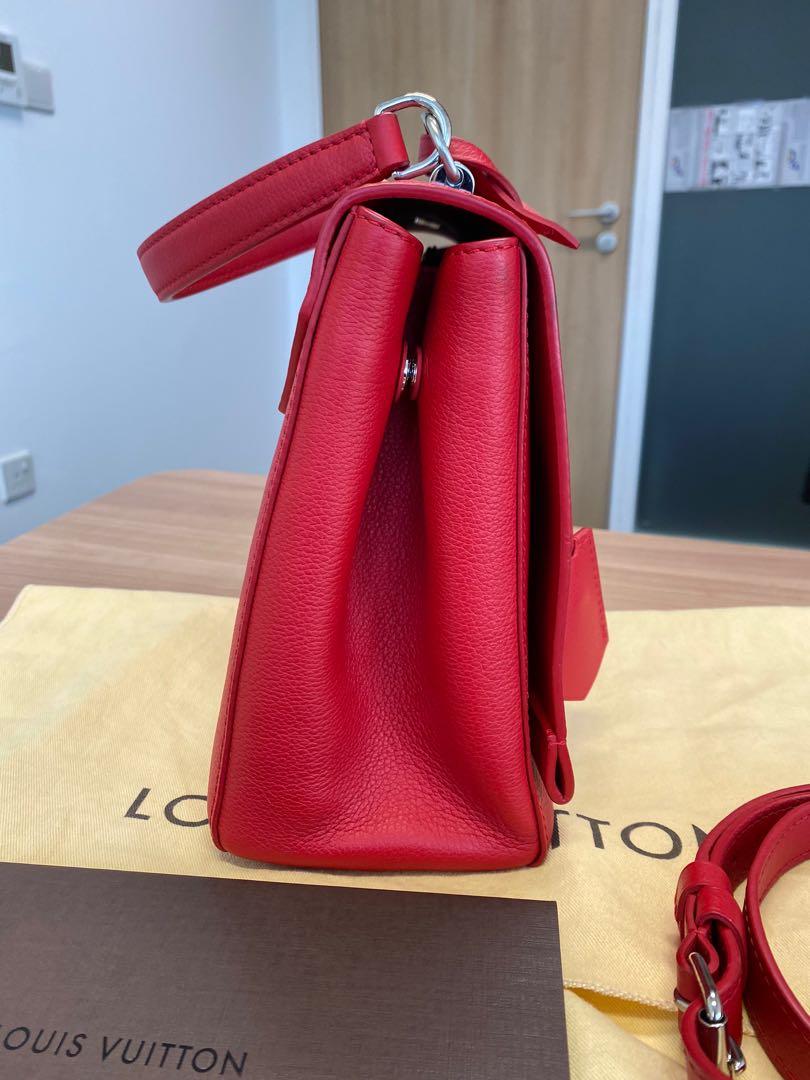 Louis Vuitton Lock Me BB Rubis Red - THE PURSE AFFAIR