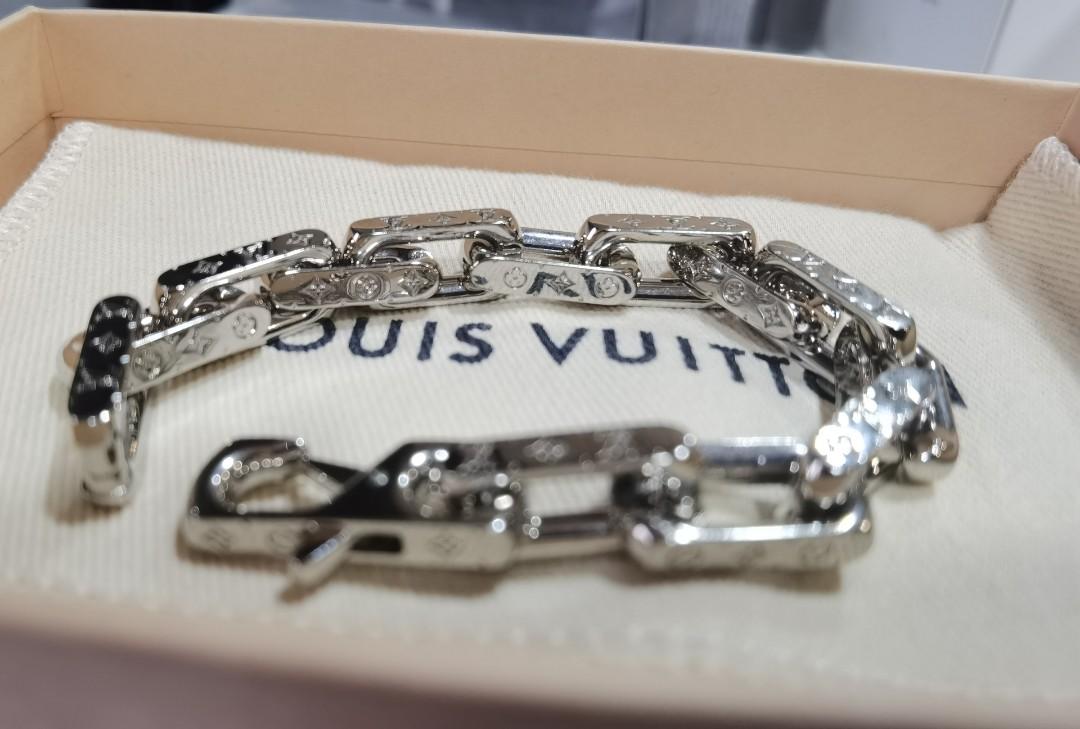 Louis Vuitton LV Monogram Party Bracelet / Necklace, Men's Fashion, Watches  & Accessories, Jewelry on Carousell