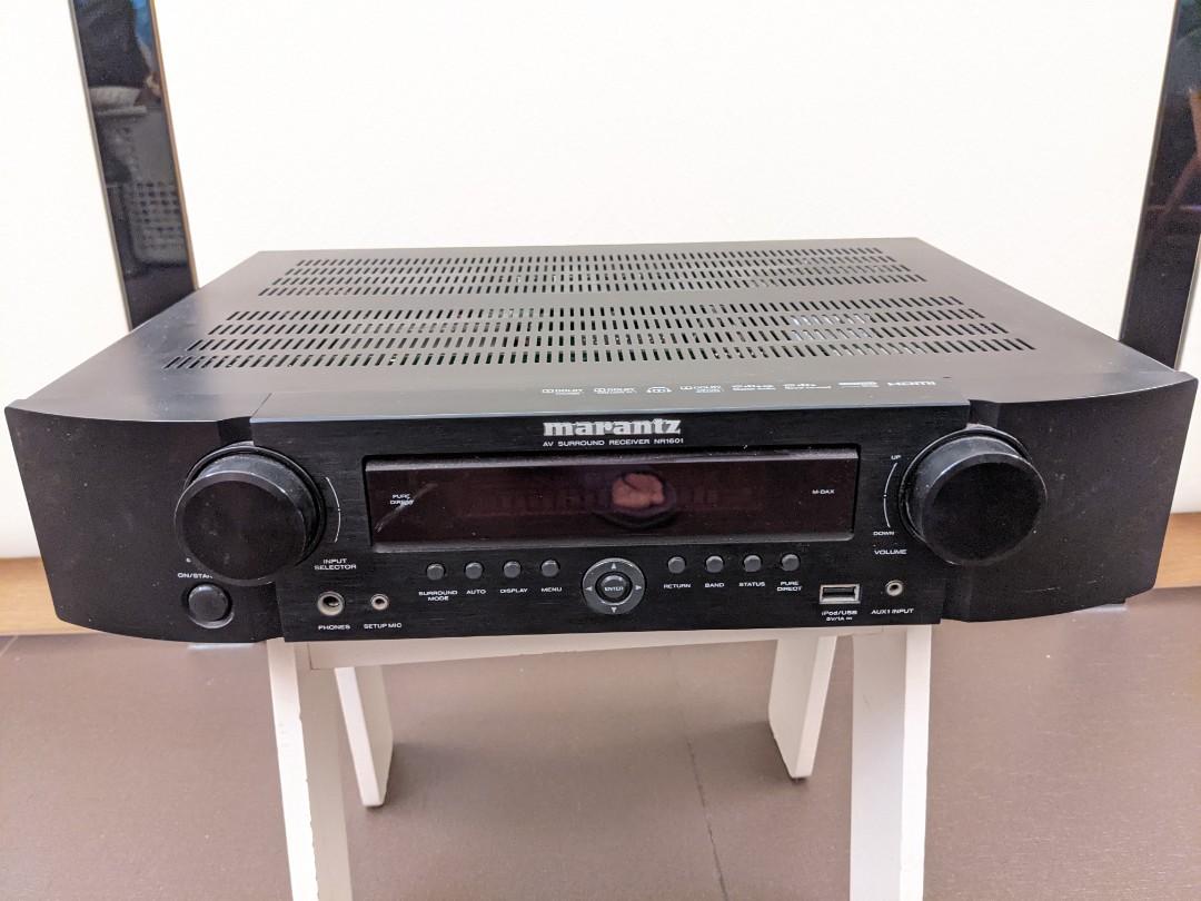 Marantz NR1601 AV Surround Receiver, 錄音器材, 可攜式音響設備 Carousell