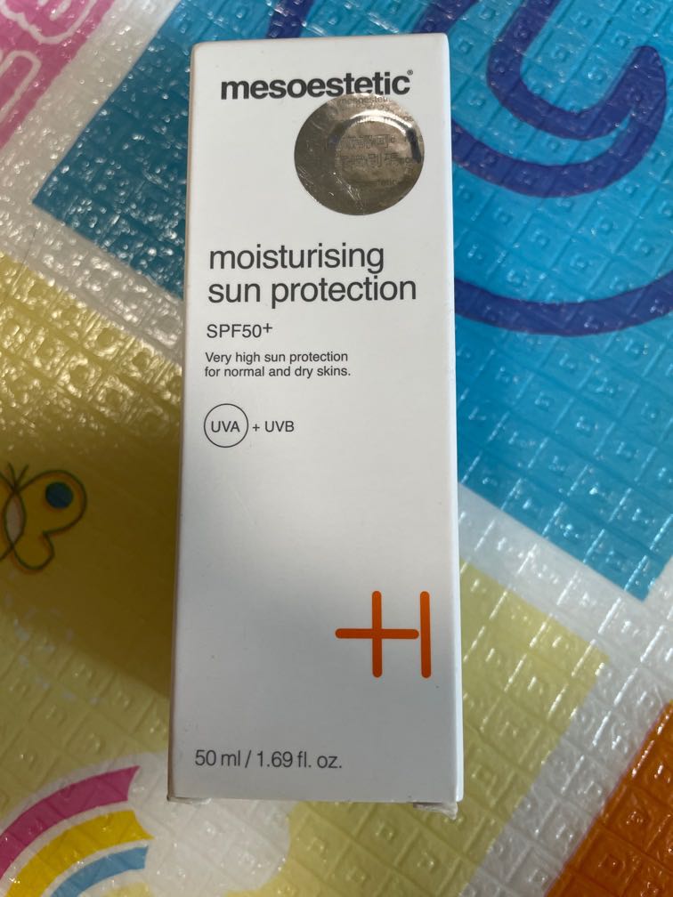 moisturising sun protection mesoestetic