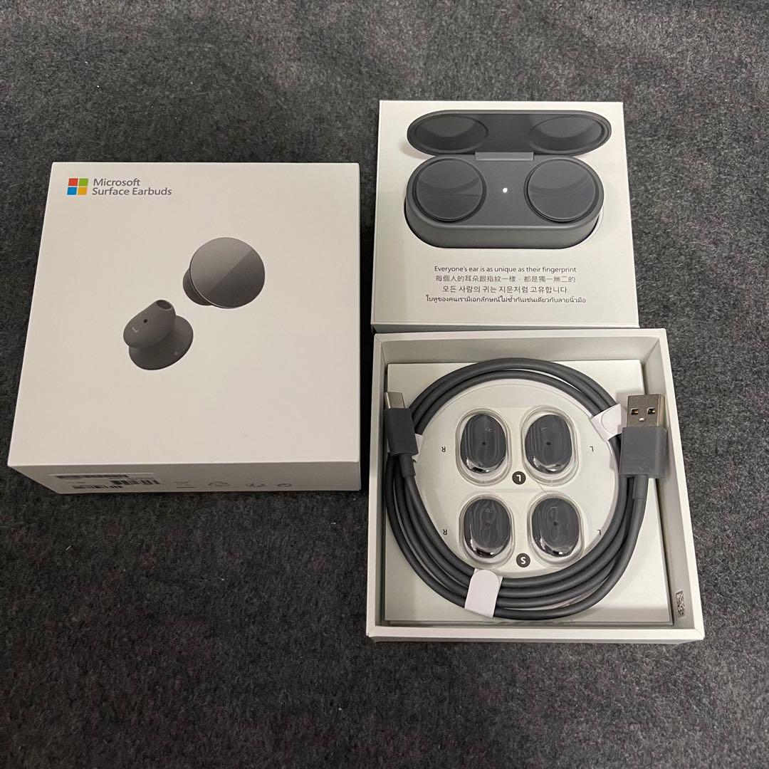 Microsoft surface online earbuds graphite