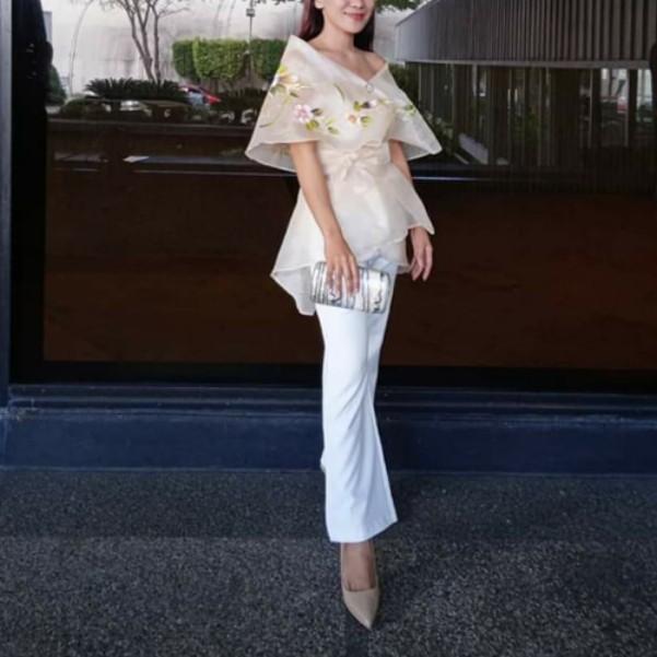 Outfit for oath top taking ceremony
