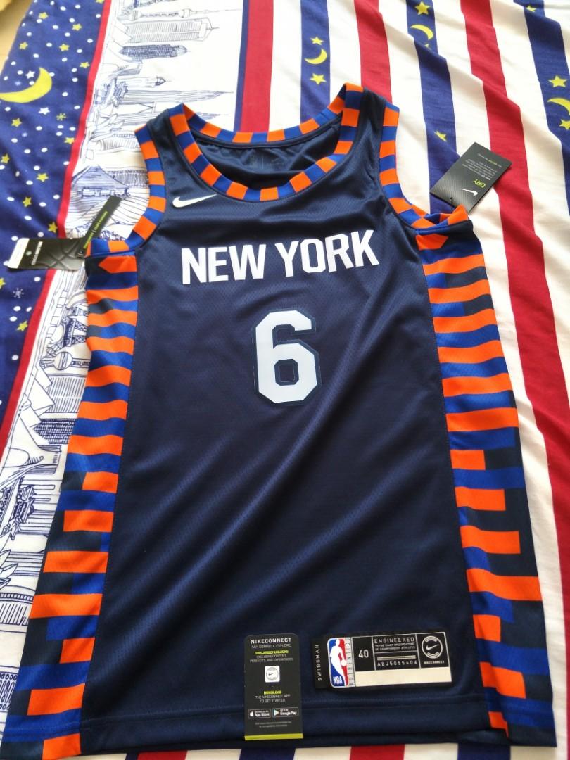 NBA New York Knicks 紐約尼克隊 Nike 獨角獸 Porzingis KP 球衣 小牛隊 照片瀏覽 1