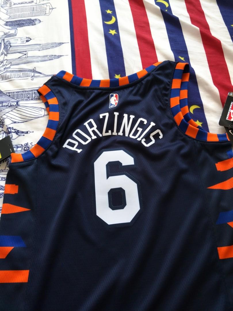 NBA New York Knicks 紐約尼克隊 Nike 獨角獸 Porzingis KP 球衣 小牛隊 照片瀏覽 3