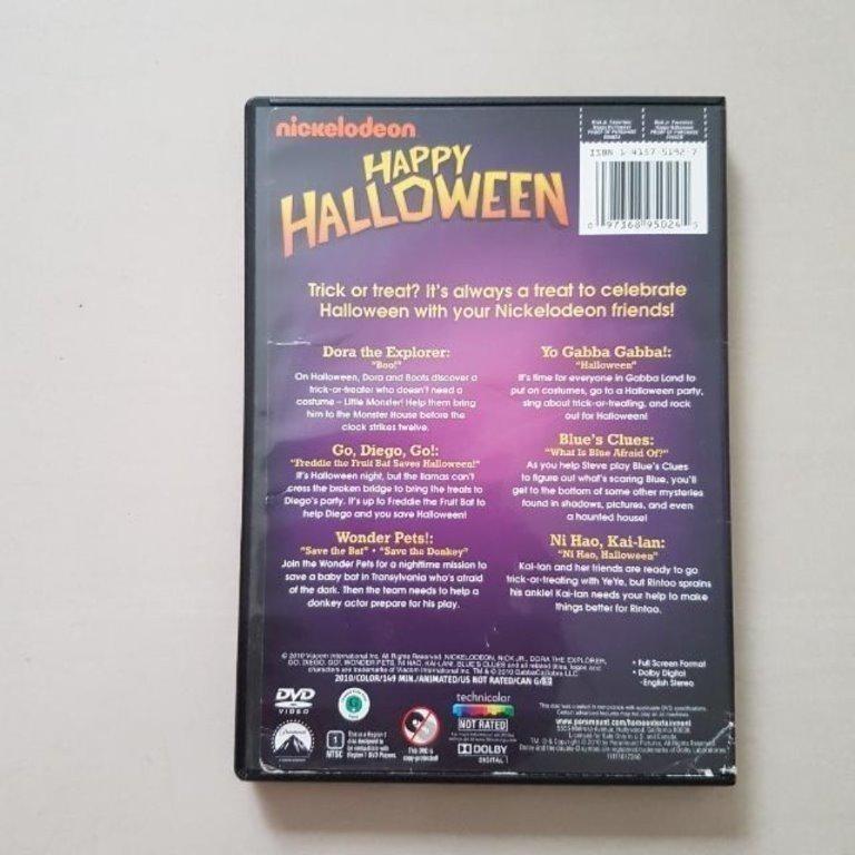 Nickelodeon Happy Halloween, DVD, Kids, Hobbies & Toys, Music & Media, CDs & DVDs on Carousell