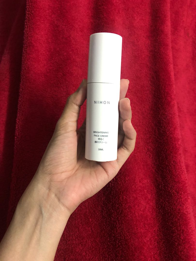 nihon brightening body cream review