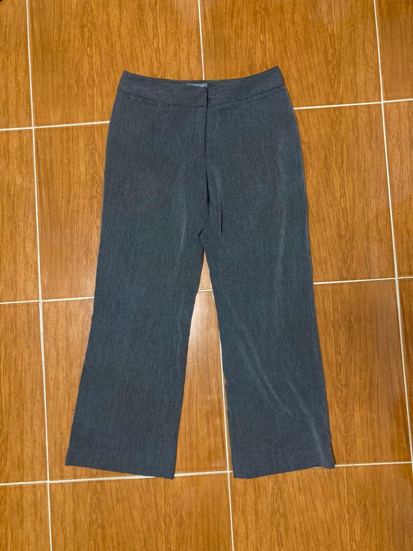 Petite Maxwell Dark Gray Trousers 