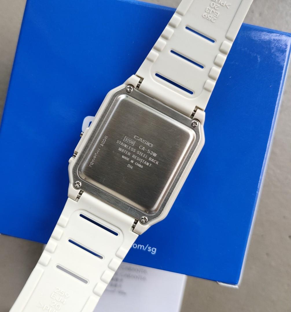 Casio calculator watch cheap water resistant