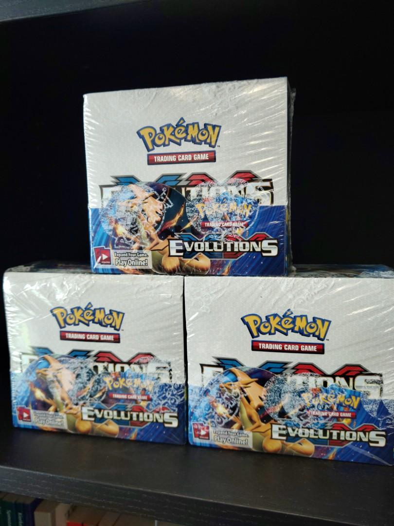 Pokemon Xy Evolutions Base Set Reprint Booster Box Hobbies Toys Toys Games On Carousell