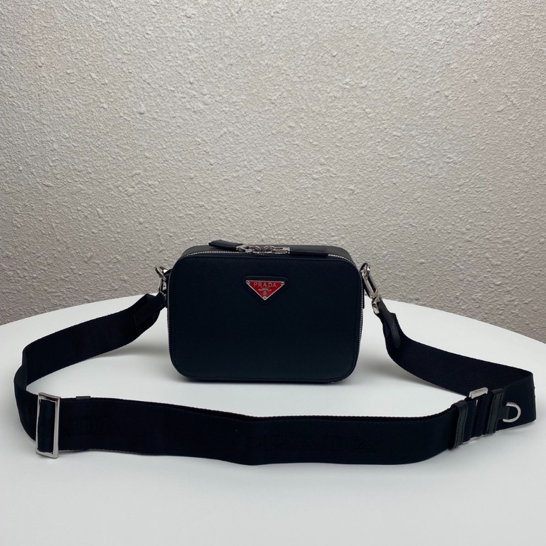 Prada saffiano leather bandoleer bag best sale