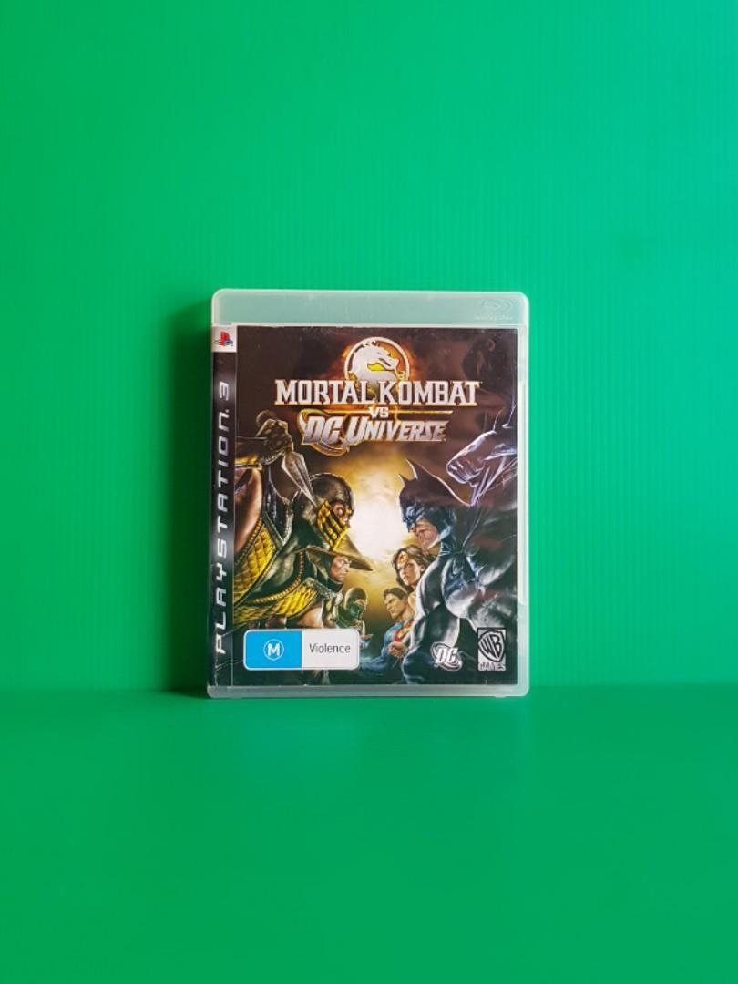 Ps3 Mortal Kombat vs DC Universe, Video Gaming, Video Games