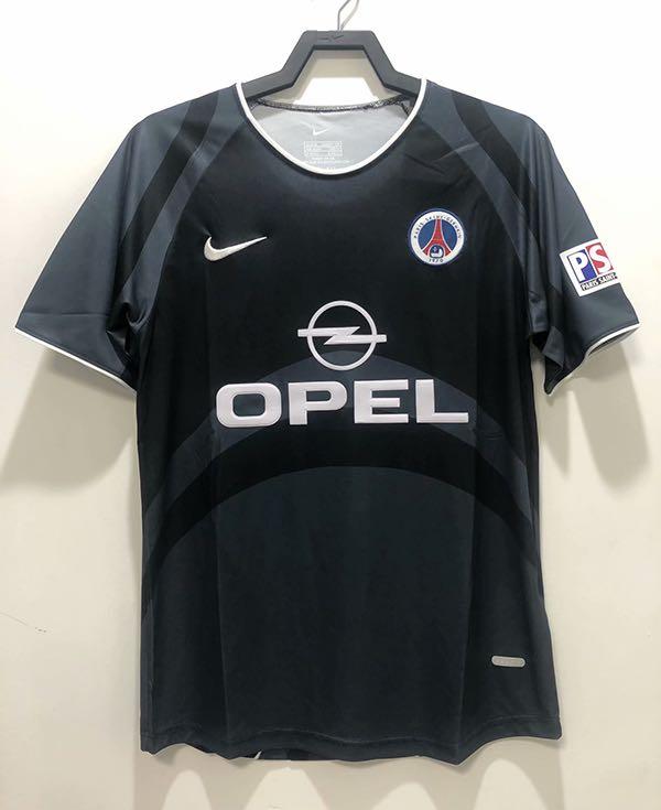 PSG Retro 3rd Kit Jersey 2000/01, Men's Fashion, Activewear on