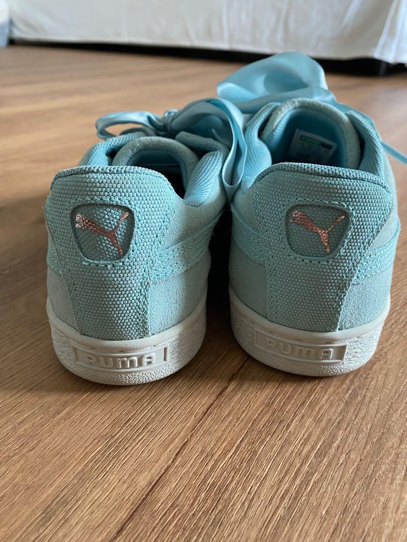 Puma hotsell turquoise trainers