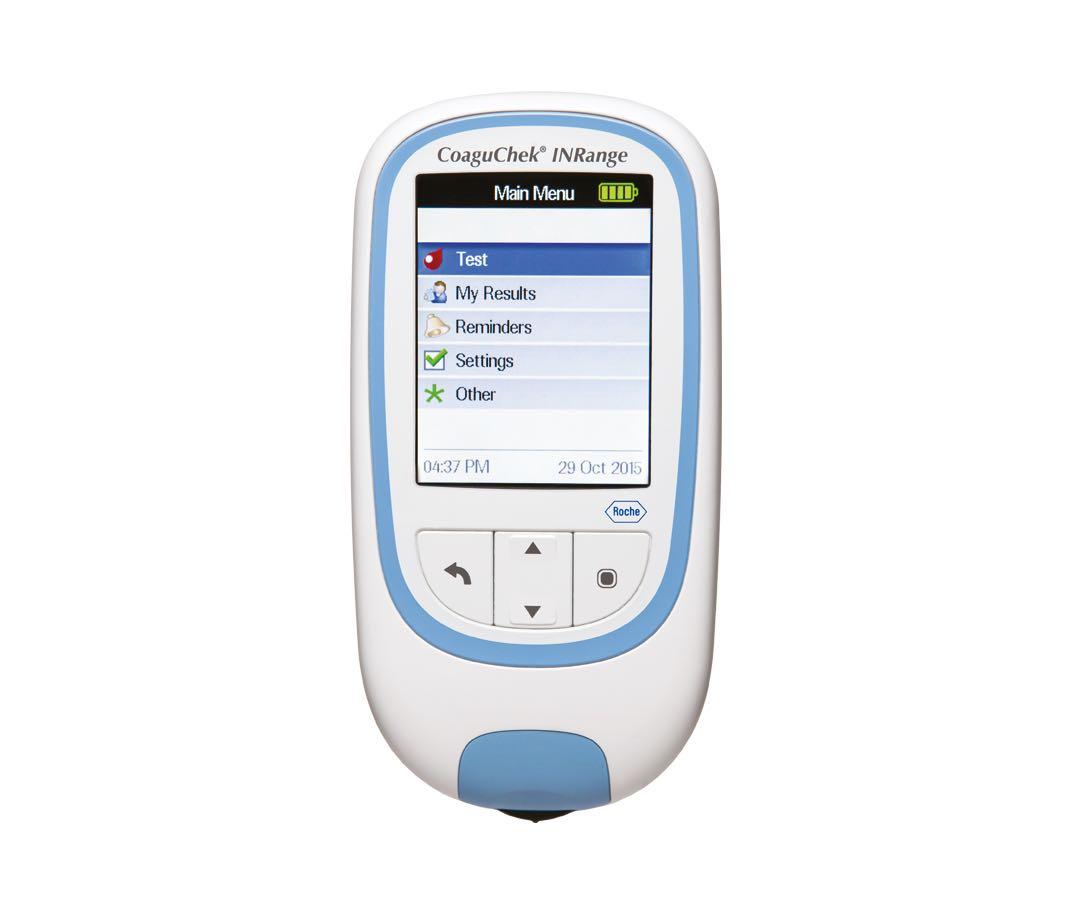 Roche Coaguchek Inrange System Health Nutrition Health Monitors Weighing Scales On Carousell