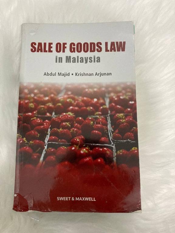 Sale Of Goods Law In Malaysia Sweet Maxwell Textbooks On Carousell