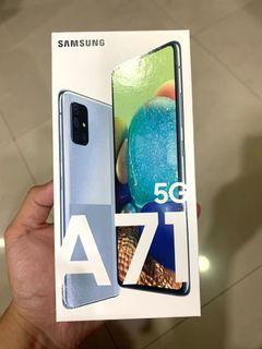 SAMSUNG Galaxy A71 5G冰礦藍 NEW