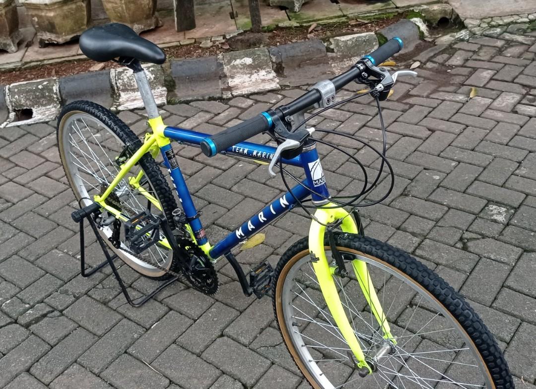 Sepeda vintage mtb 26 jadul commuter replika marin classic sepeda gunung,  Olah Raga, Sepeda di Carousell