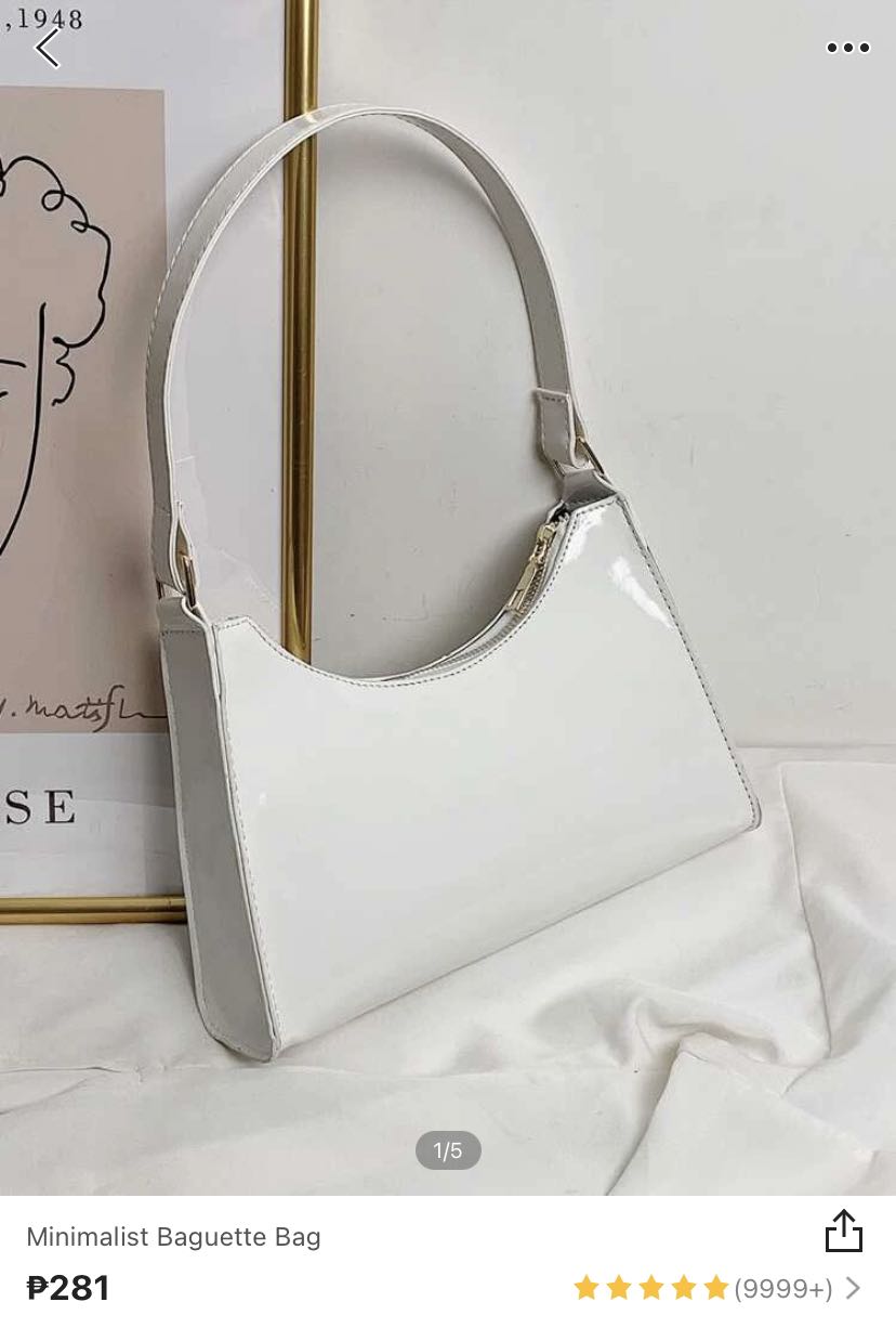 White bag outlet shein
