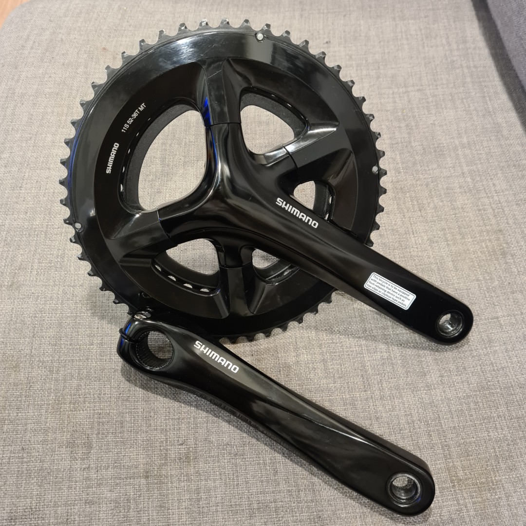 Shimano Crankset 52-36T, Bicycles on Carousell