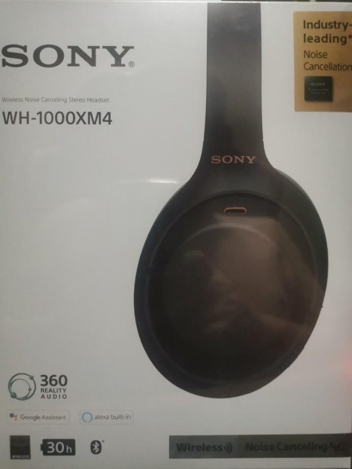 Sony Headphone WH 1000XM4 320sgd Audio Headphones Headsets on Carousell