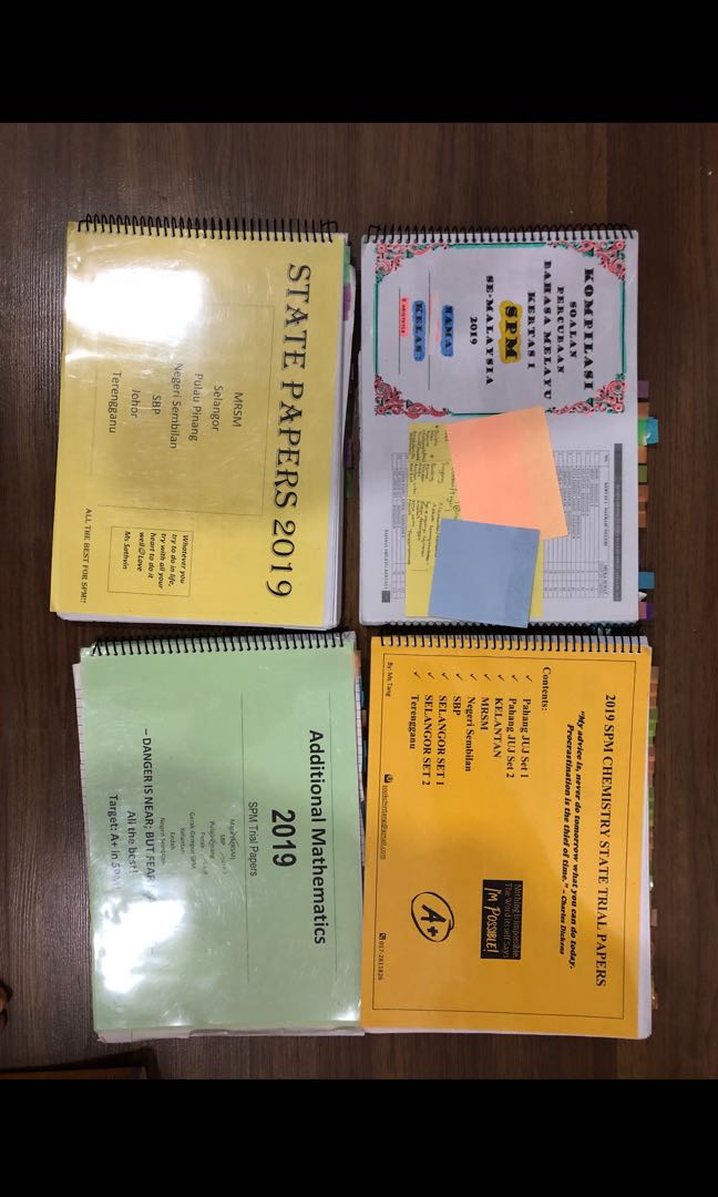 Spm Trials 2019 Sets Hobbies Toys Books Magazines Textbooks On Carousell