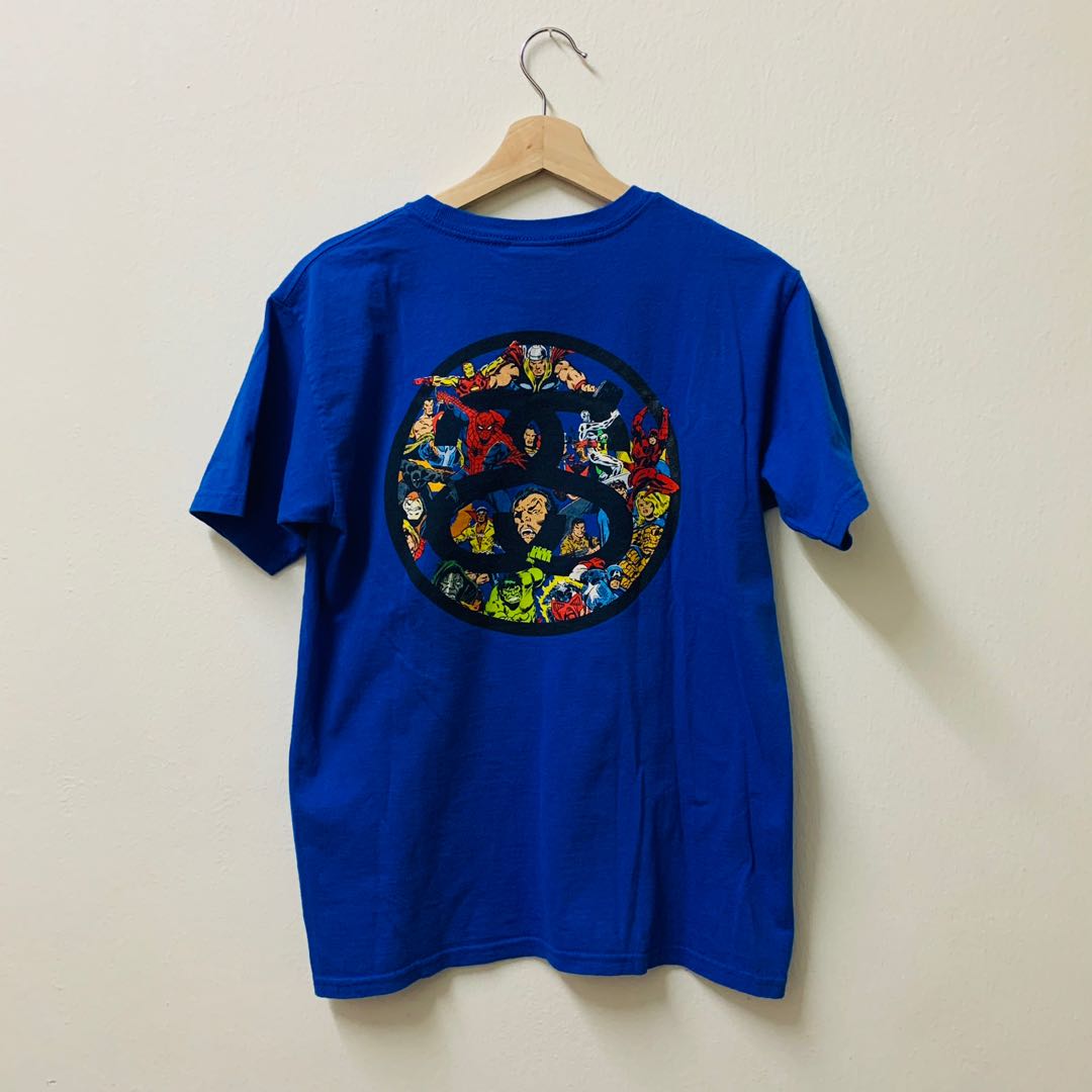 Stussy Marvel, Men's Fashion, Tops 