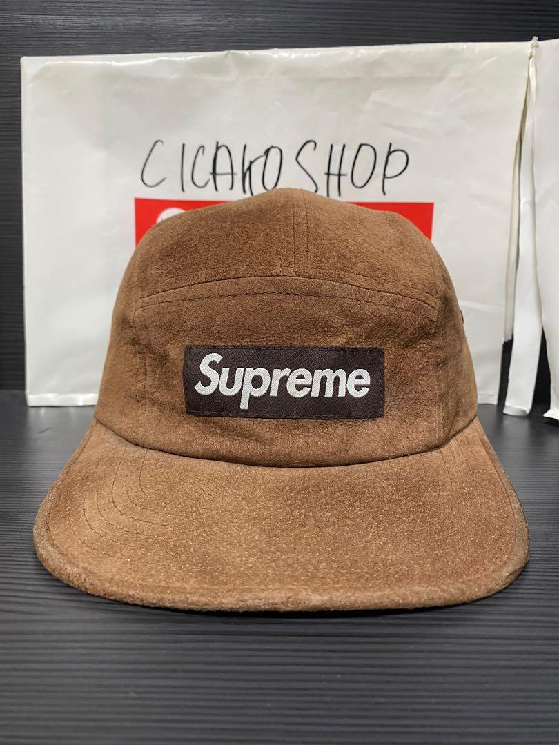 Supreme cap deals brown