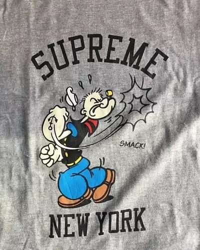 supreme popeye tee