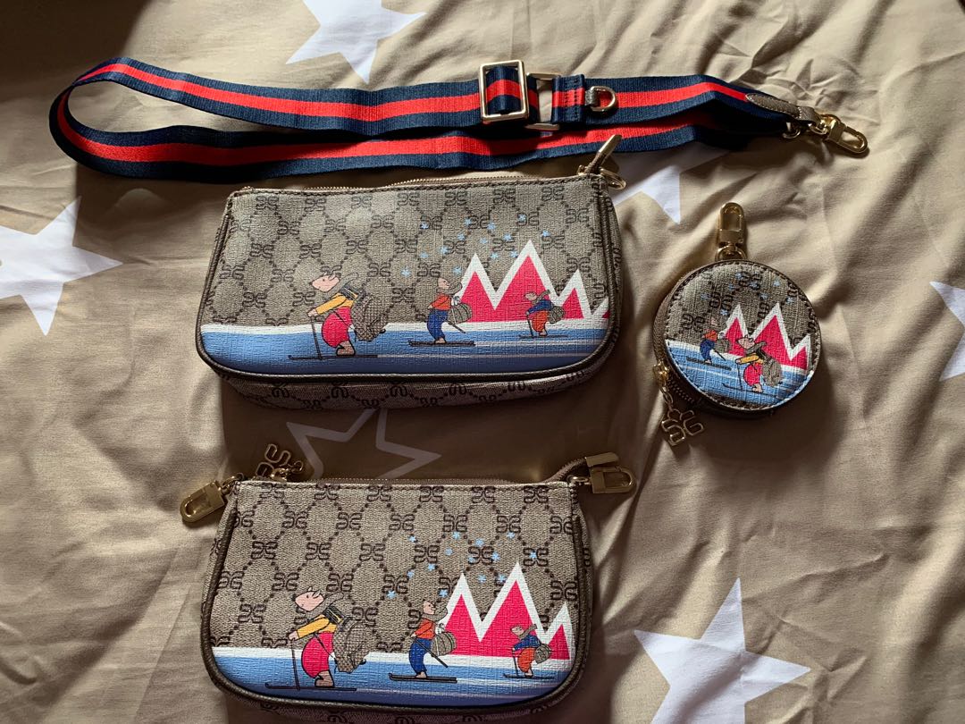 pu sling bag