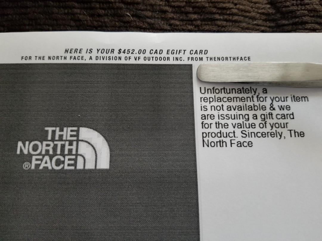 Buy north face gift card hot sale