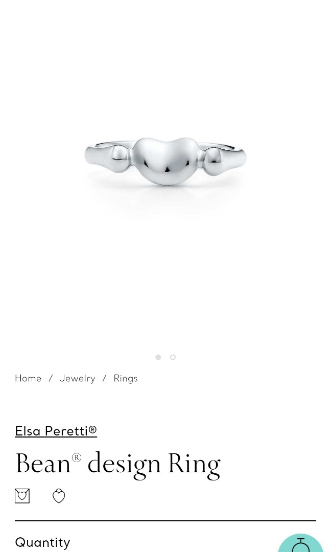 Tiffany and Co Bean Ring, Luxury 