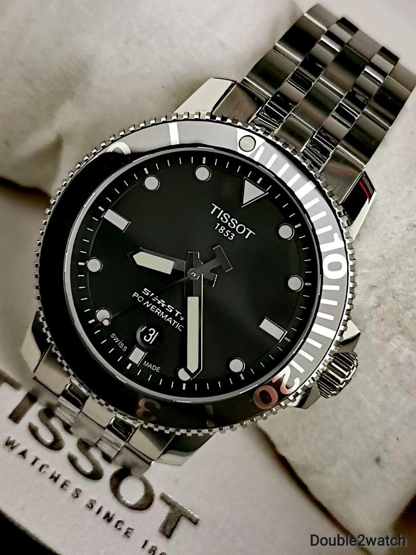 Tissot seastar top ceramic bezel