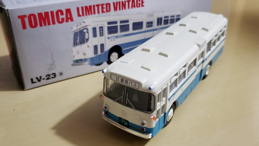 Tomica limited LV-23 tomytec 巴士, 興趣及遊戲, 玩具& 遊戲類- Carousell