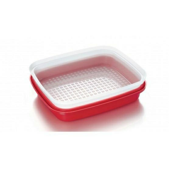 Brand New TUPPERWARE Season Serve Container LARGE Full Size Marinade  Container