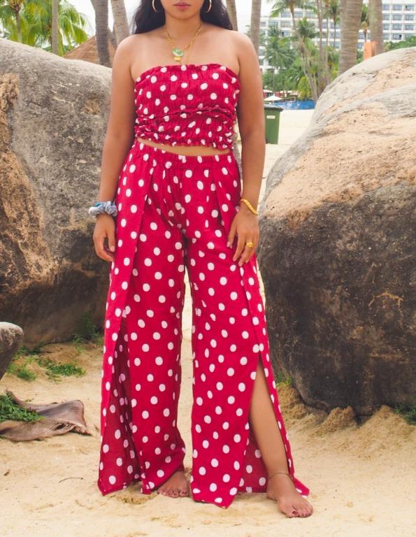 Polka dot two deals piece set