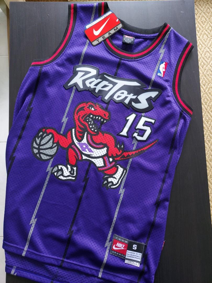 Vintage Nike Toronto Raptors Vince Carter Swingman NB… - Gem