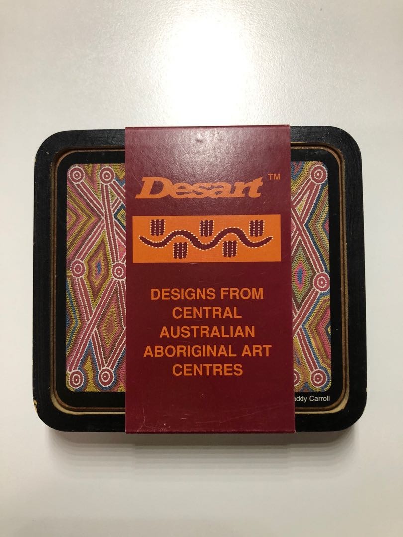 VINTAGE Australian Coasters, Furniture & Home Living, Kitchenware & Tableware, Dinnerware