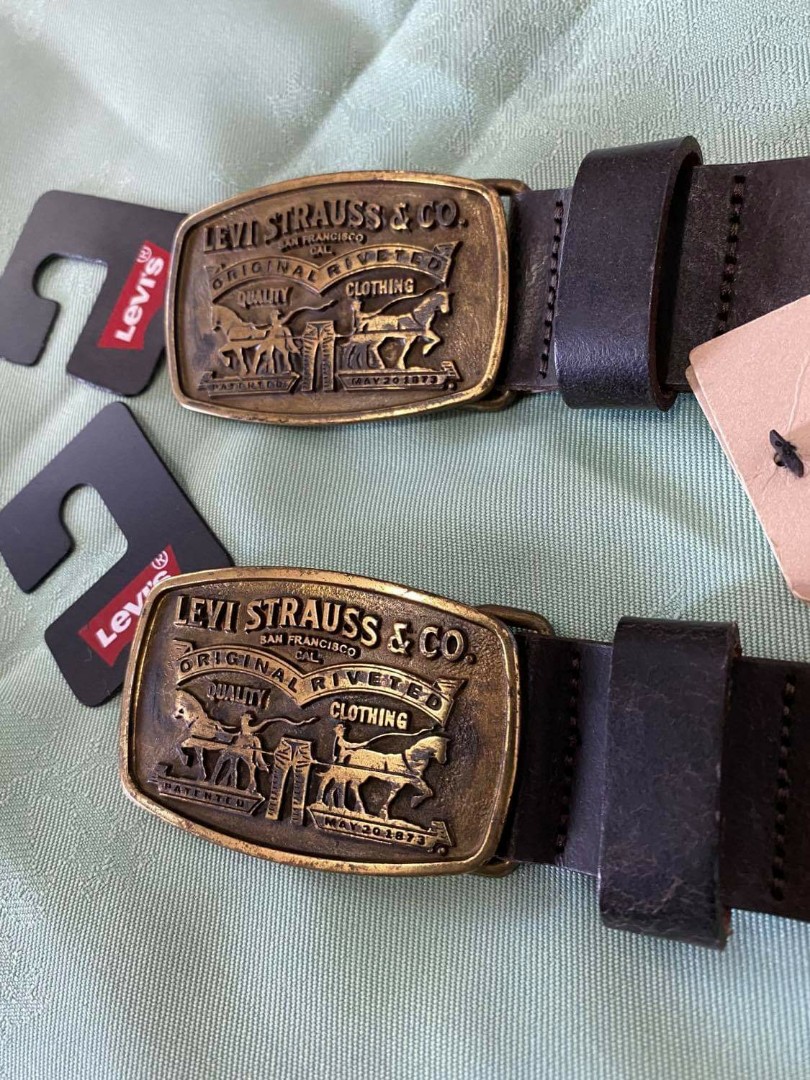 Antique levi cheap strauss belt buckle