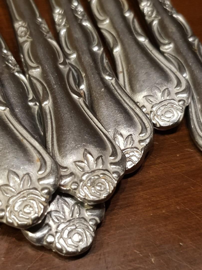 Vintage stainless steel knife (Category: Dinnerware & Cutlery) located in Pasig City. Submitted by mamasfinds (Listing ID 1078758376, Image 2). Description: Take all 10 pcs for 350.00.