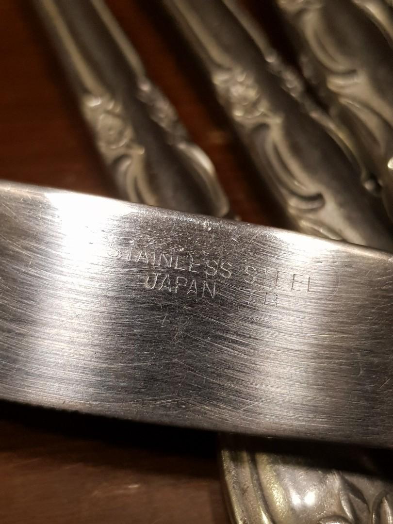 Vintage stainless steel knife (Category: Dinnerware & Cutlery) located in Pasig City. Submitted by mamasfinds (Listing ID 1078758376, Image 3). Description: Take all 10 pcs for 350.00.
