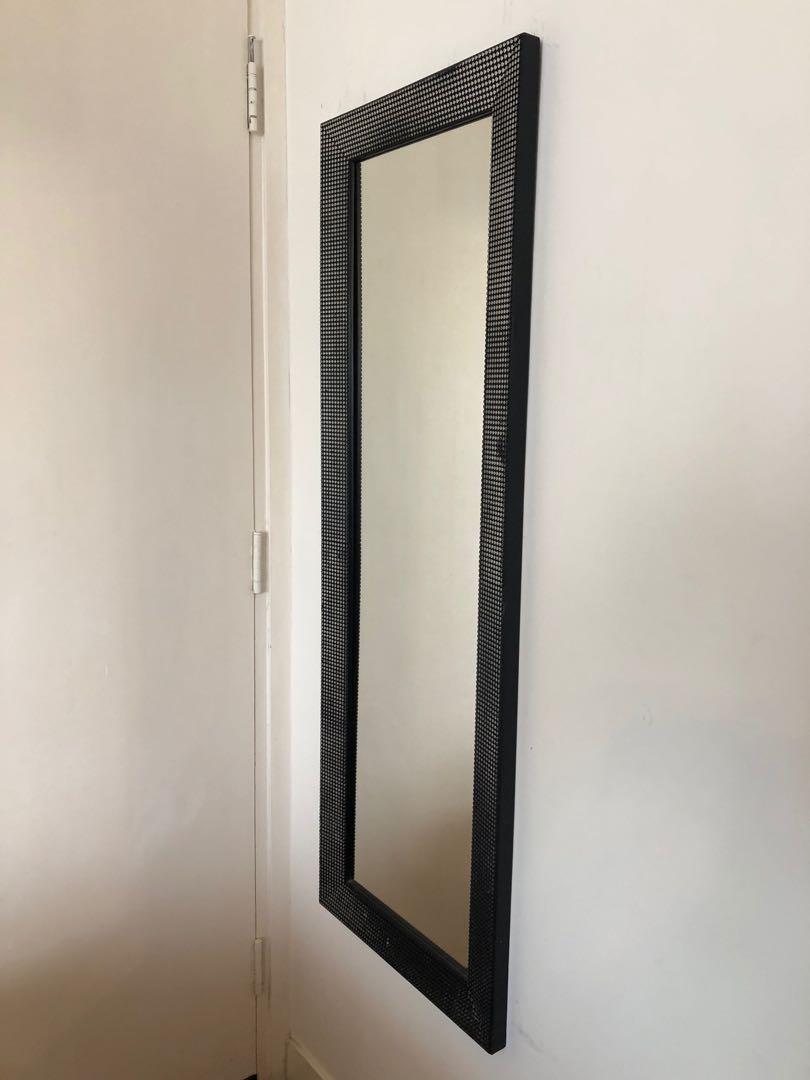 Wall mounted mirror (from IKEA), 傢俬＆家居, 傢俬, 書櫃、櫃子及架 Carousell